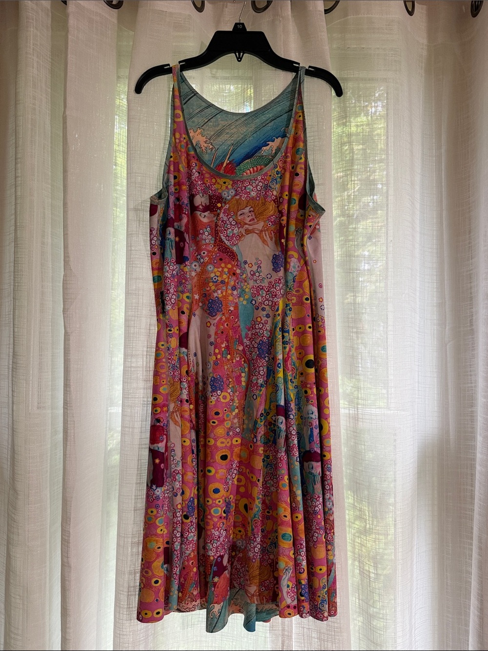 Blackmilk Reversible Klimt Midi Dress
